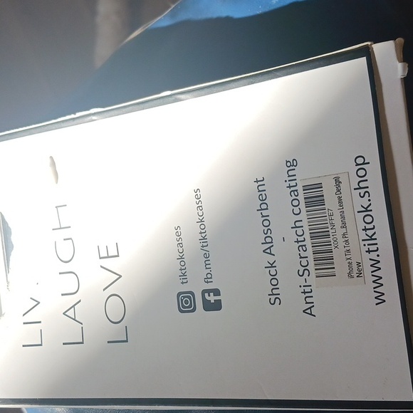 Tik Tok Banana Leaf Iphone X Case - Picture 5 of 5